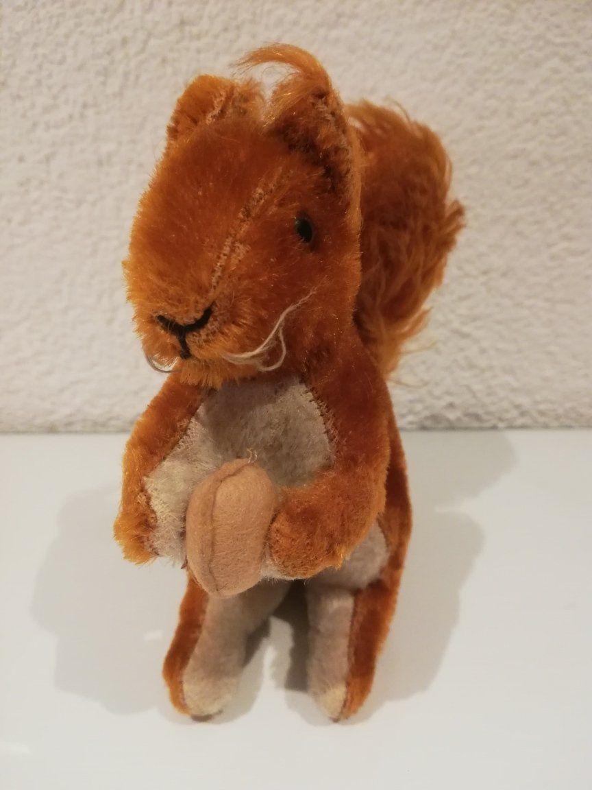 Teddy Hermann Giocattoli: Eichhörnche Teddy Hermann od. Steiff ? – Usato da Sissach venduto da luvama 1