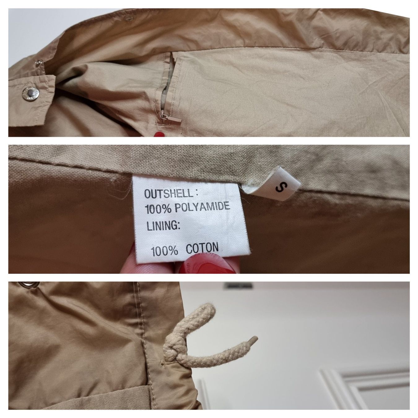Giacche: Vintage  Jacke M beige oversized – Difettoso da Wald ZH venduto da CapLux 7