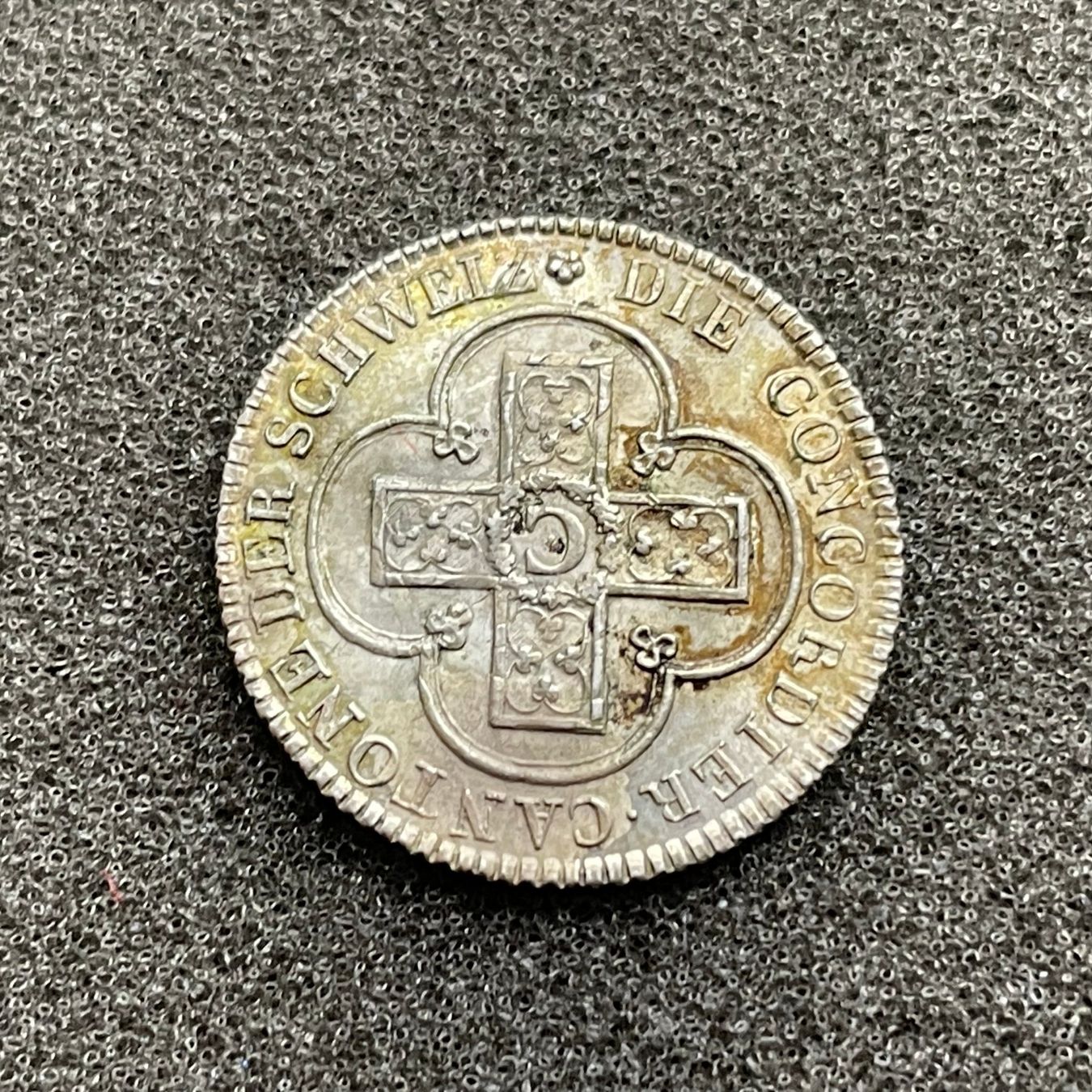 Tutti le monete: 2 1/2 Kanton Bern 1826 -unc – Usato da Reitnau venduto da tb-muenzen 1