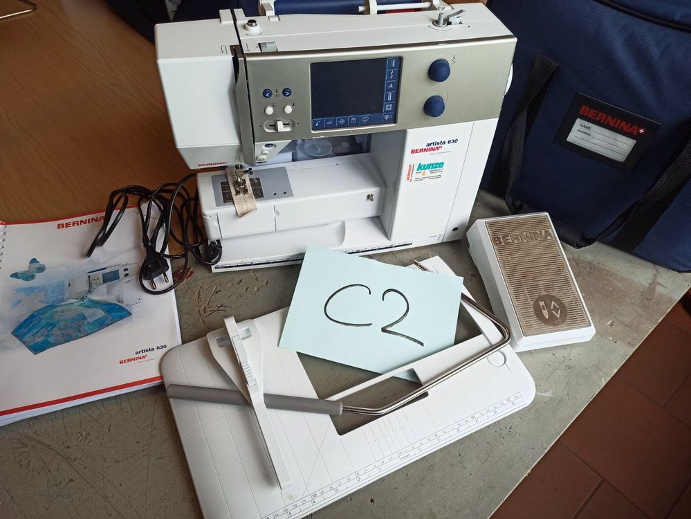 Nähmaschine Bernina Artista 630 Kaufen auf Ricardo