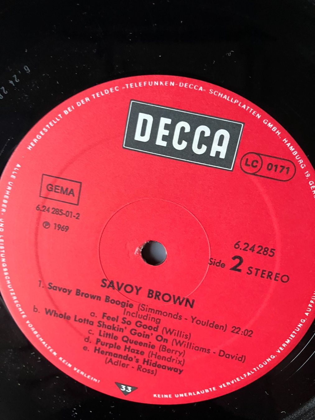 Dischi in vinile: Savoy Brown – Usato da Aarwangen venduto da Jukebox3 7