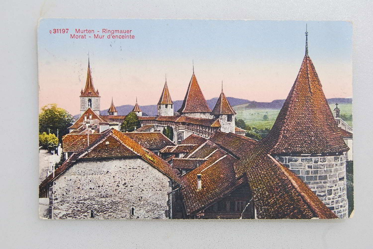 Cartes postales: AK Murten - Ringmauer 1932 – D'occasion à Rüfenacht BE par Toro06