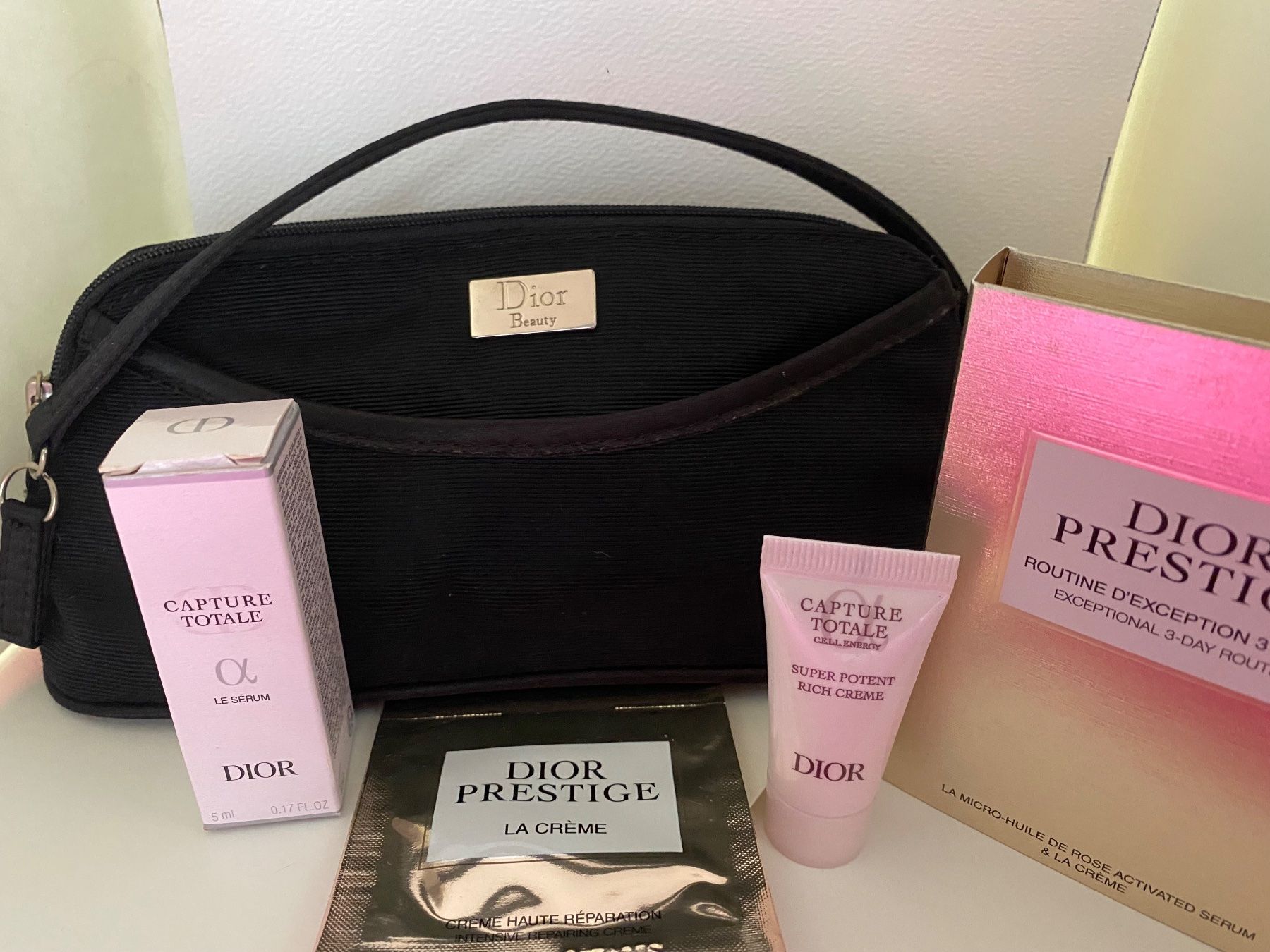 Dior Custodie per cosmetici: Trousse et soins visage Christian Dior – Nuovo (secondo la descrizione) da Bouveret venduto da wes_7zll 1