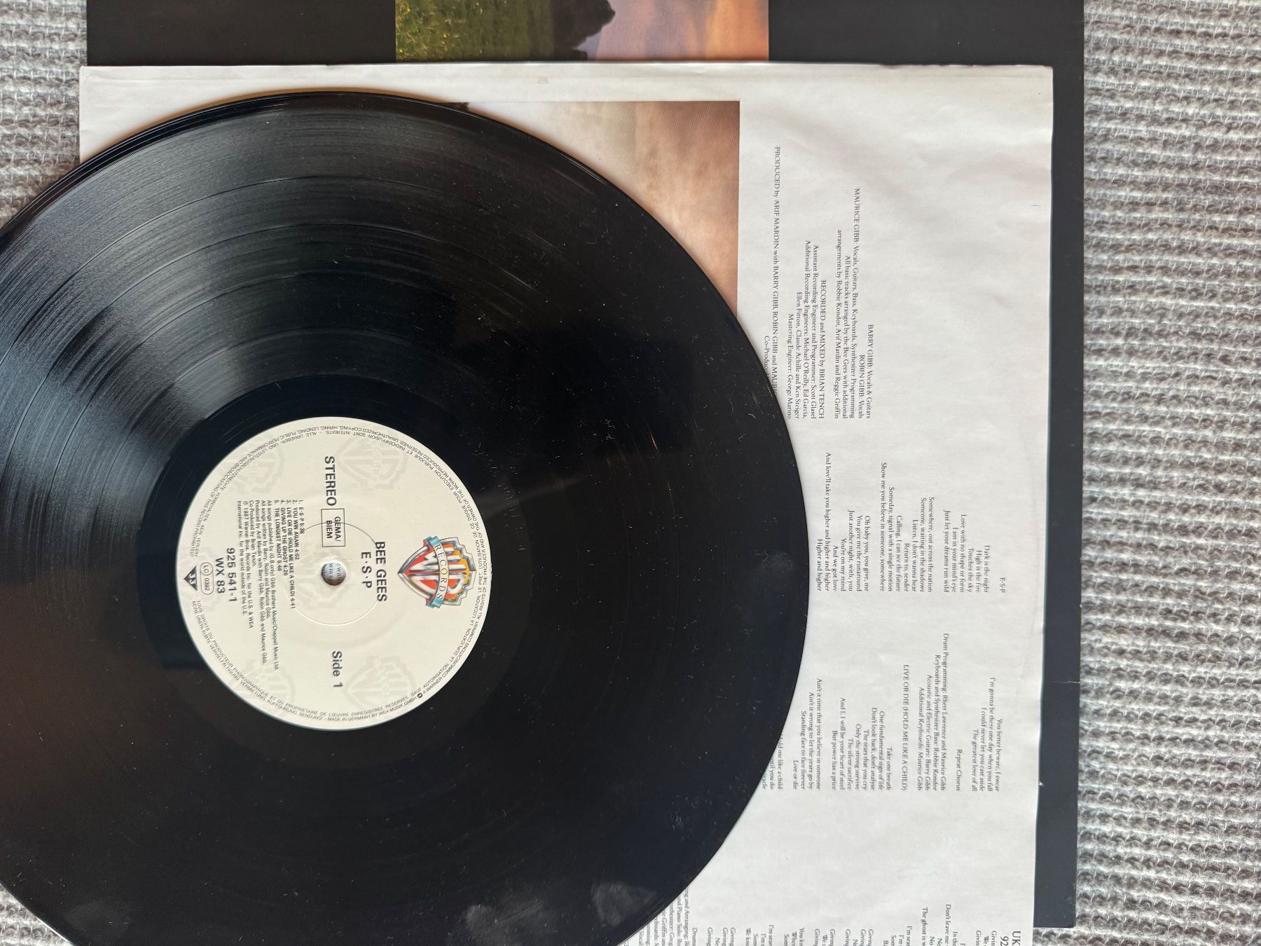 Schallplatten: Bee Gees - You Win Again - LP - 1987 – Gebraucht aus Rorbas von BlackstarRecords 2