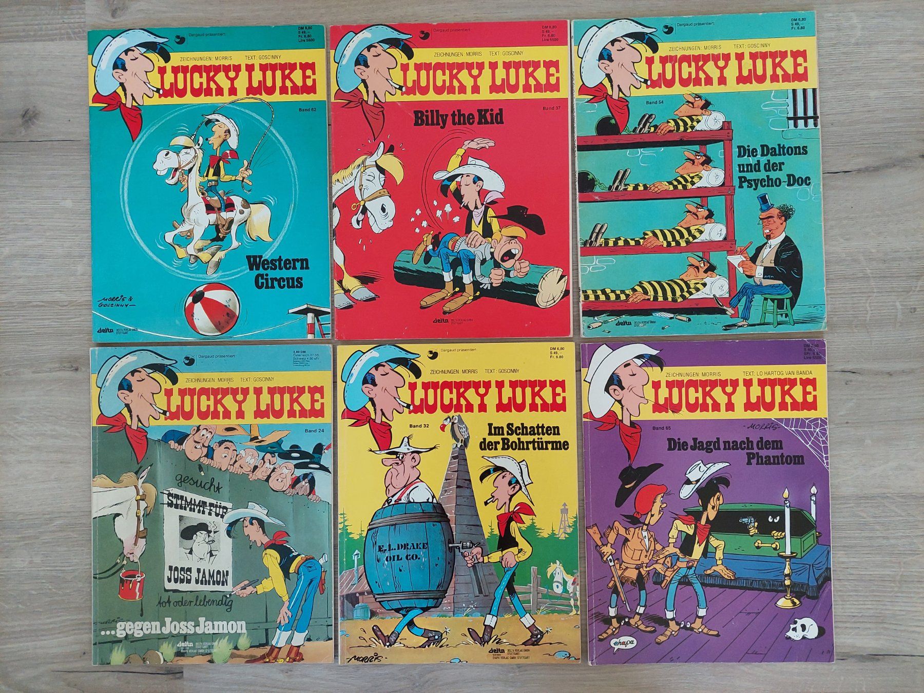 Fumetti: 12 Comics Lucky Luke – Usato da Obfelden venduto da Foto_Bild_Kunst_Buch 1