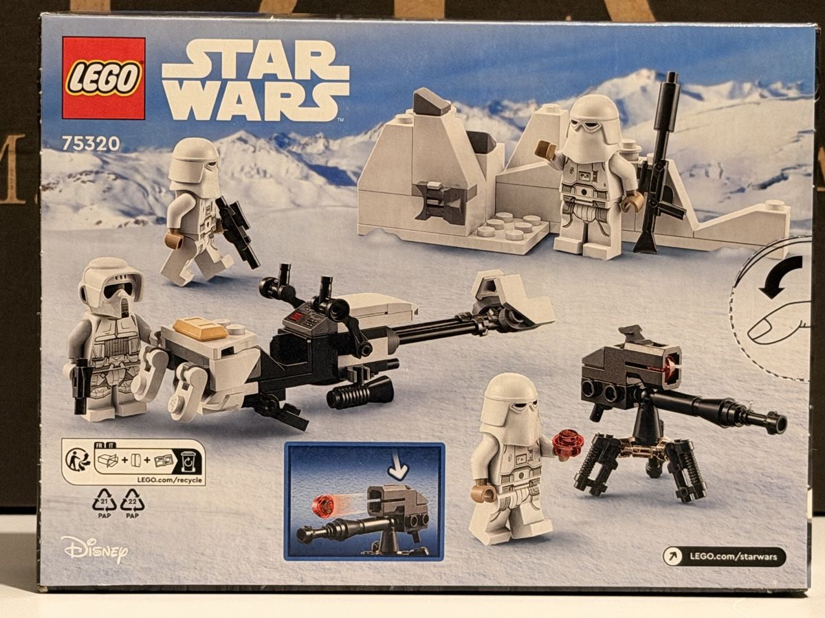 LEGO Star Wars 75320 Snowtrooper Battle Pack, 🔥 Neu&OVP! (Neu und ...