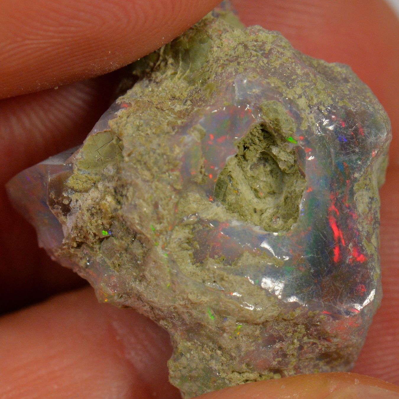 Edelsteine: 19.4 Karat - Roher Äthiopischer Welo Opal – Neu (gemäss Beschreibung) aus Rüti ZH von DeinOpal 3