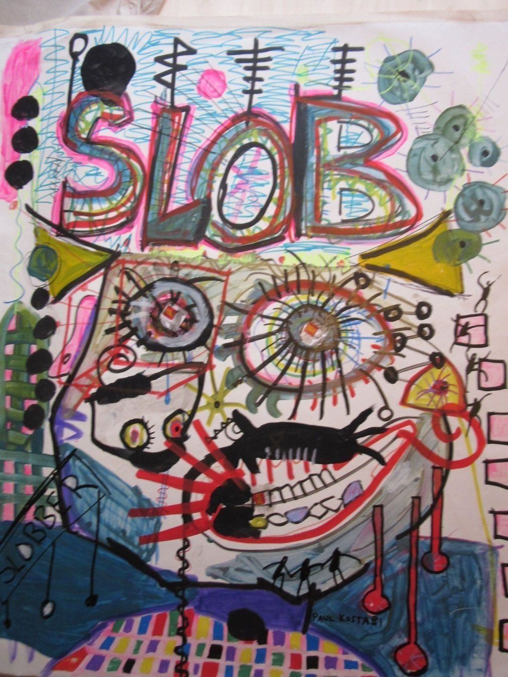 Poster & Bilder: PAUL KOSTABI ORIGINAL  SIGNIERT – Gebraucht aus Gersau von grafik-kunst 2