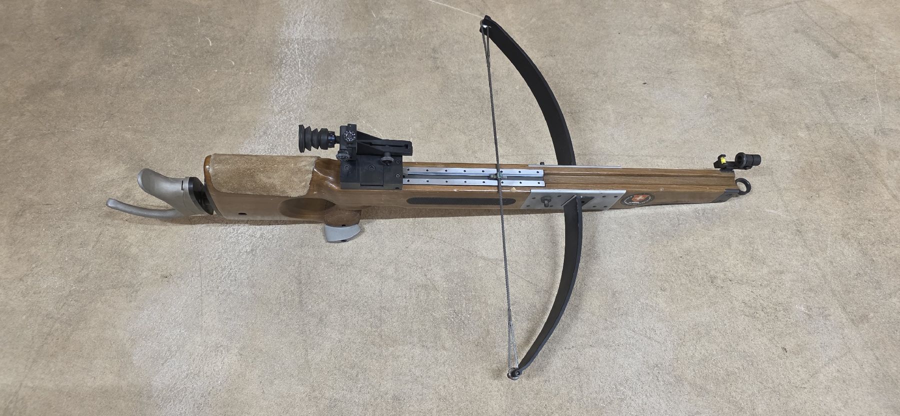 Tir à l'arc: Armbrust W. Schallberger Necker/Schweiz, – D'occasion à Siglistorf par Columbo86