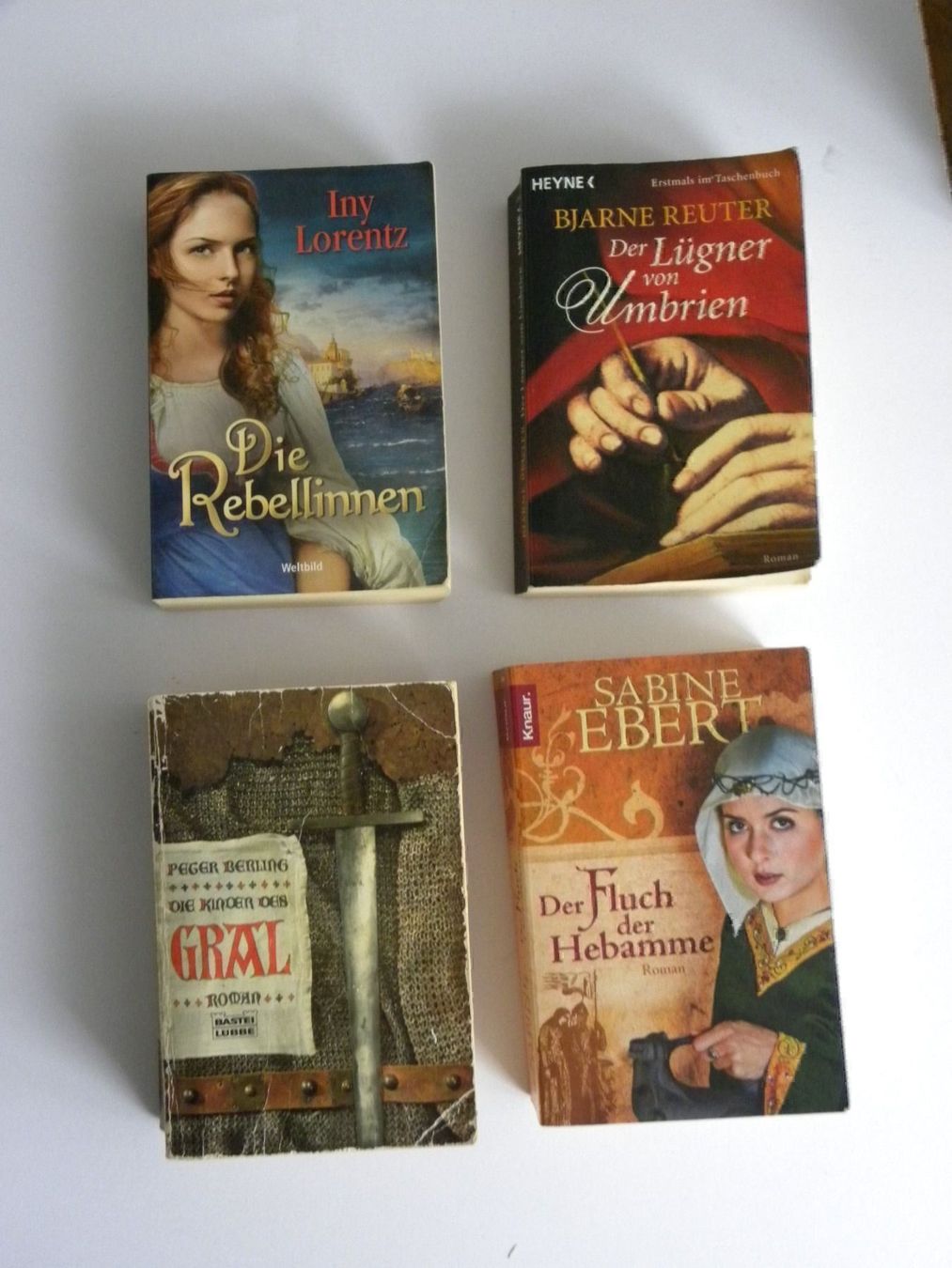 Bücher: 4 historische Romane – Gebraucht aus Walterswil SO von Mama_noel
