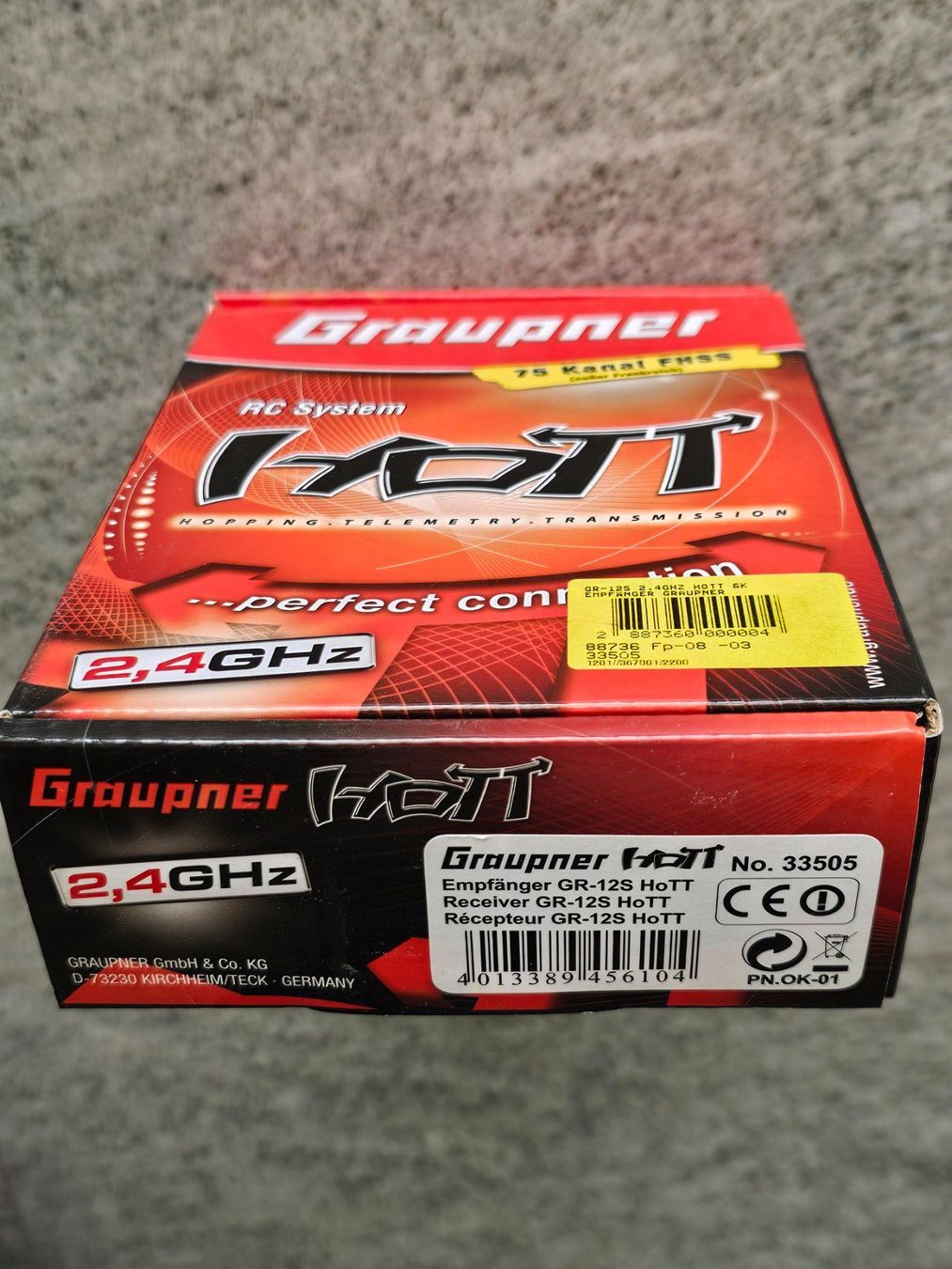 Graupner Ricevitori: Empfänger Graupner HoTT GR-12S – Nuovo e nell'imballaggio originale da Meilen venduto da tribute44