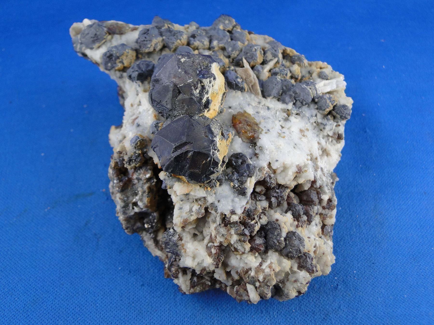 Minerali & Pietre curative: Sphalerit var Cleiophane und Galena – Usato da Schinznach Bad venduto da Demerald 5