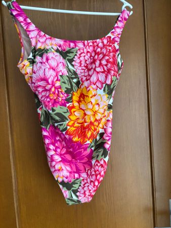 Anita Badeanzug, Gr. 42, Cup B, Blumenmuster, Top Zustand!