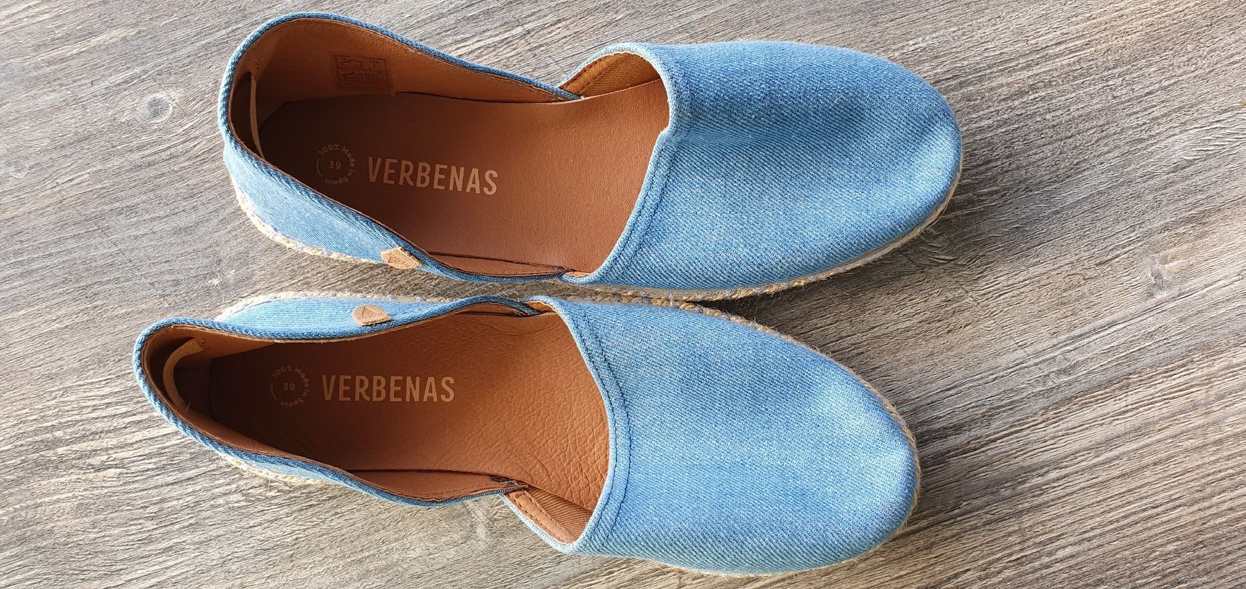 Scarpe da donna: Neu - Verbenas Espadrilles, Stoffoptik hellblau Gr. 39 – Nuovo (secondo la descrizione) da Möriken AG venduto da Katze110 2