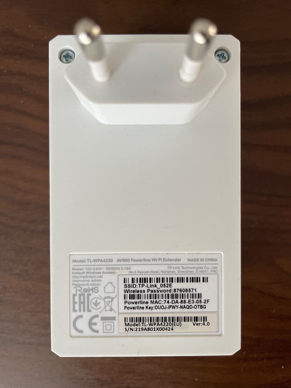 Unità & Adattatore: Powerline Adapter TP-Link AV600 – Usato da Tuggen venduto da Dex8055 4
