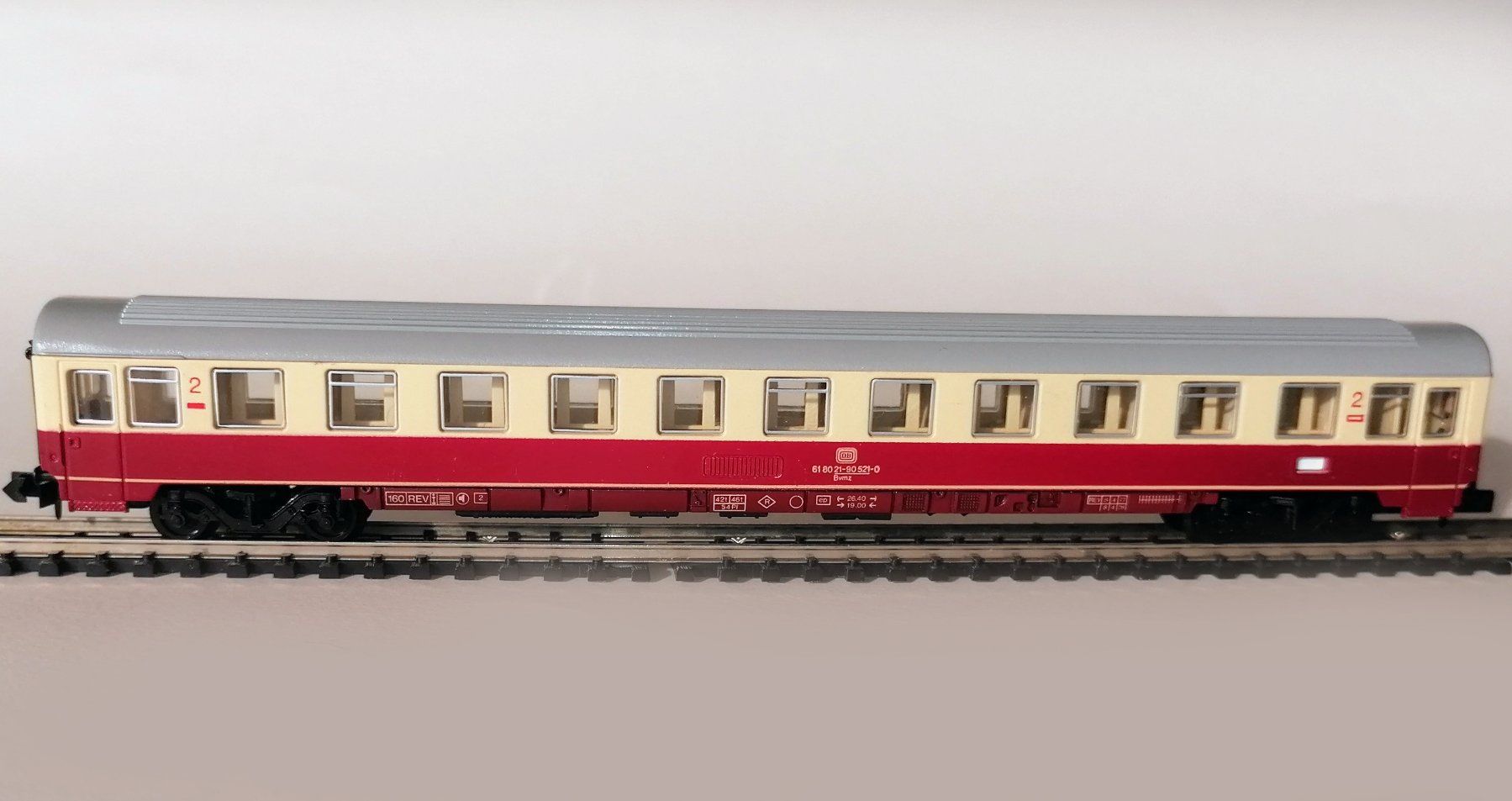 Arnold N 3771 DB 4-Achs IC TEE Abteilwagen 2. Klasse (Neu (gemäss ...