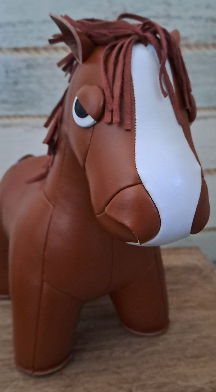 Statuette: Premium Designer Pferd aus Leder – Nuovo (secondo la descrizione) da Wallisellen venduto da prada008 3