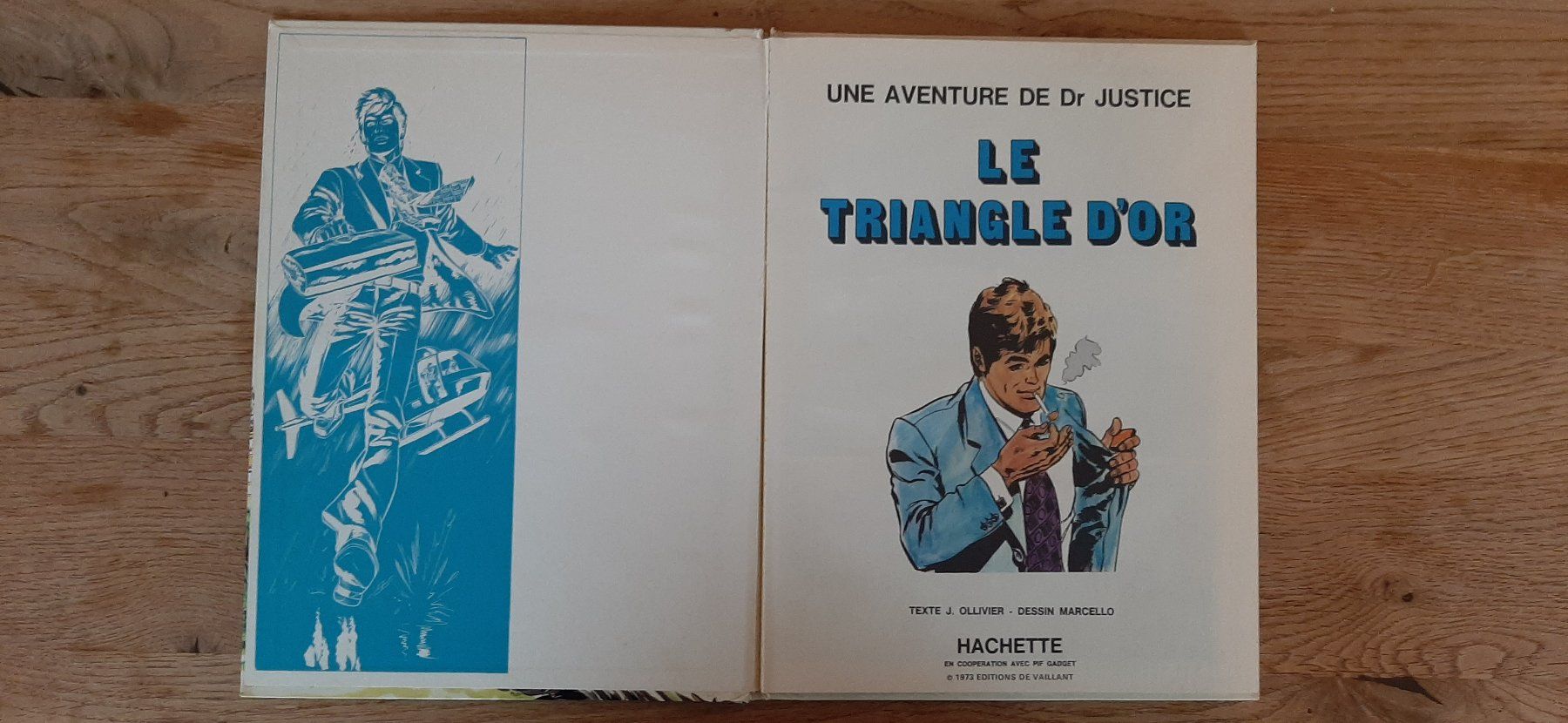 Fumetti: Dr. Justice, tome1, Le Triangle d'Or,  Edit Original 1973 – Usato da Affoltern am Albis venduto da Sabinezc 4