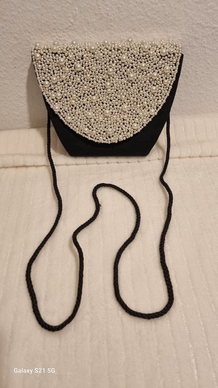 Borse da donna: Ausgehtasche mit perlen – Nuovo (secondo la descrizione) da Zürich venduto da Big