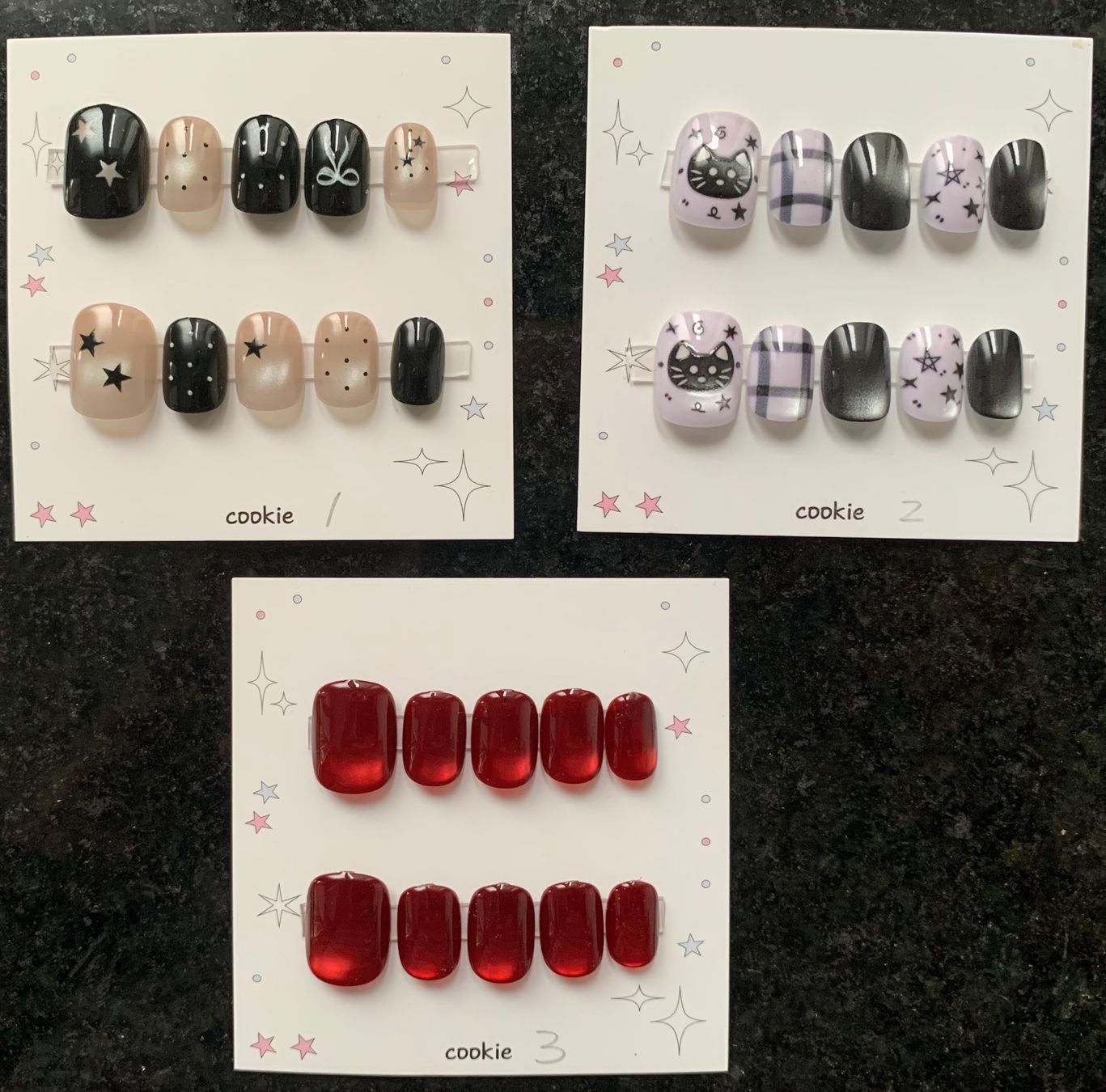 Unghie finte: Press-on nail  - New - extra short round - size M – Nuovo (secondo la descrizione) da Basel venduto da lau_982w