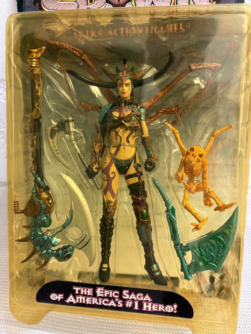 Statuette: NEU Dark Ages Spawn Action Figur - Vintage 1998 – Usato da Ottenbach venduto da TimelessEmotions.