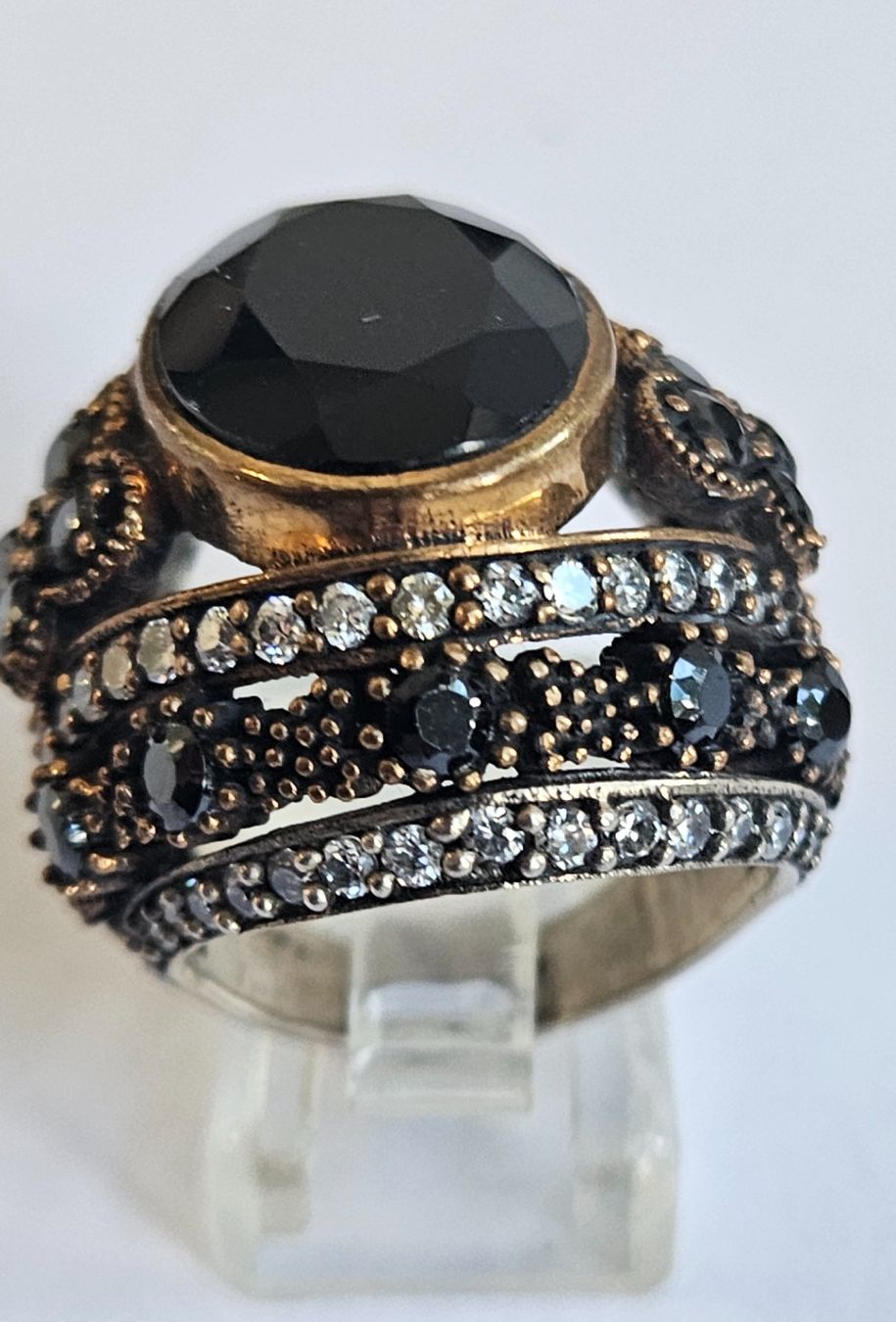 Onyx Ringe: Ring Silber black Onyx – Neu (gemäss Beschreibung) aus Zürich von adriben