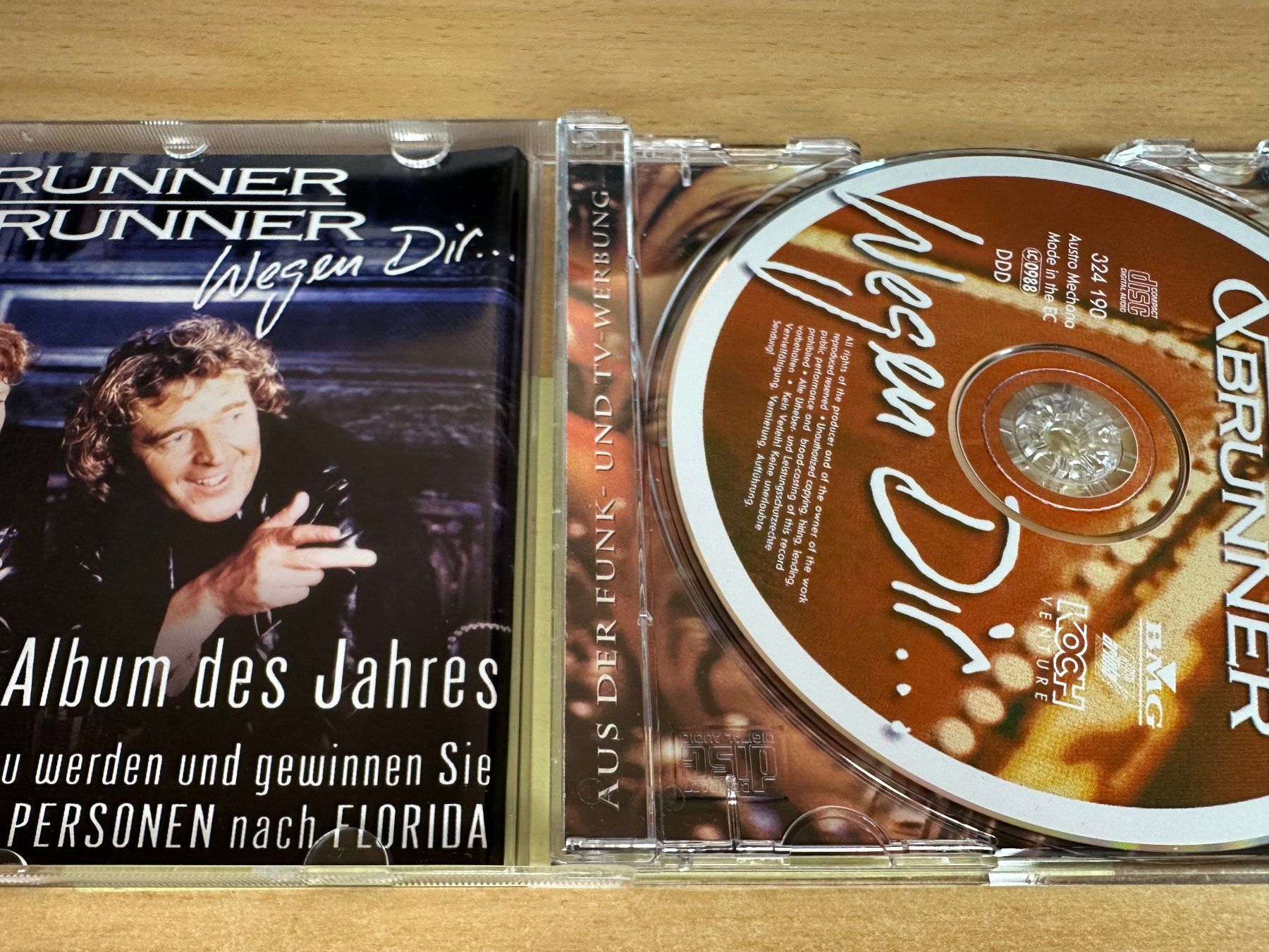 CD: U9 Brunner & Brunner – Wegen Dir... – Usato da Rikon im Tösstal venduto da Alpenmutz 2