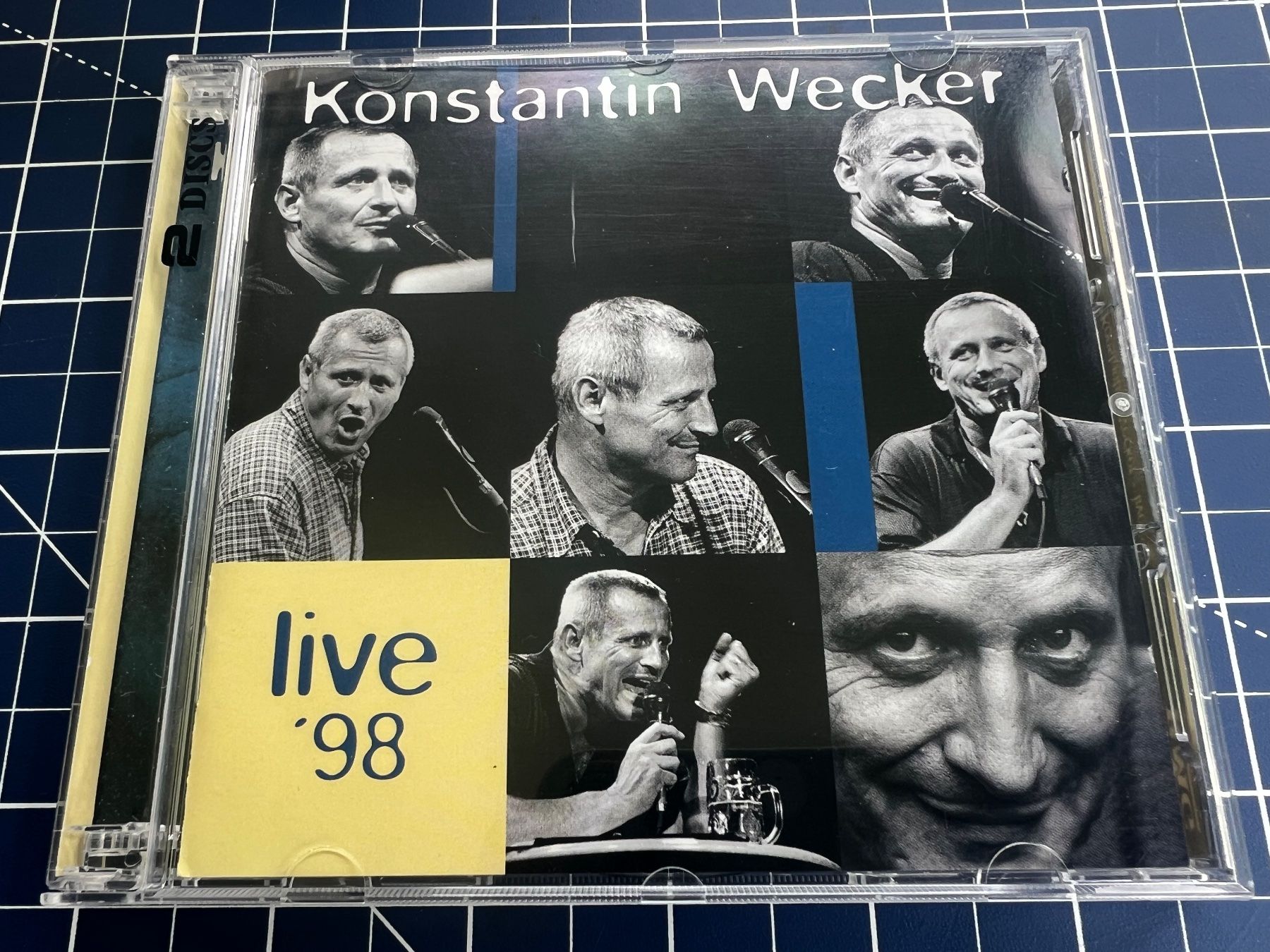 CD: Konstantin Wecker – Live '98 – Usato da st.gallen venduto da sophiephie