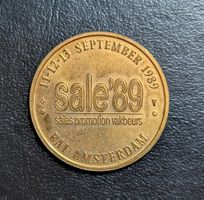 Niederlande-Gedenkmünze "Rai Amsterdam" 1989 (Rijksmunt)