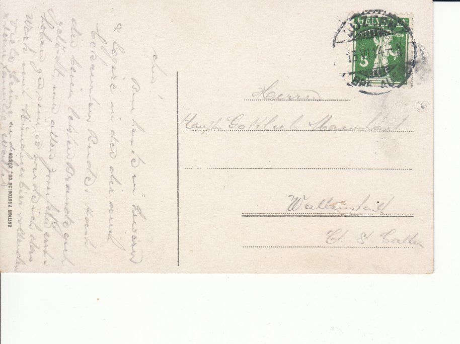 Cartoline postali: Luzern Stadtkeller 1914 – Usato da Bürglen TG venduto da StampGraf 1