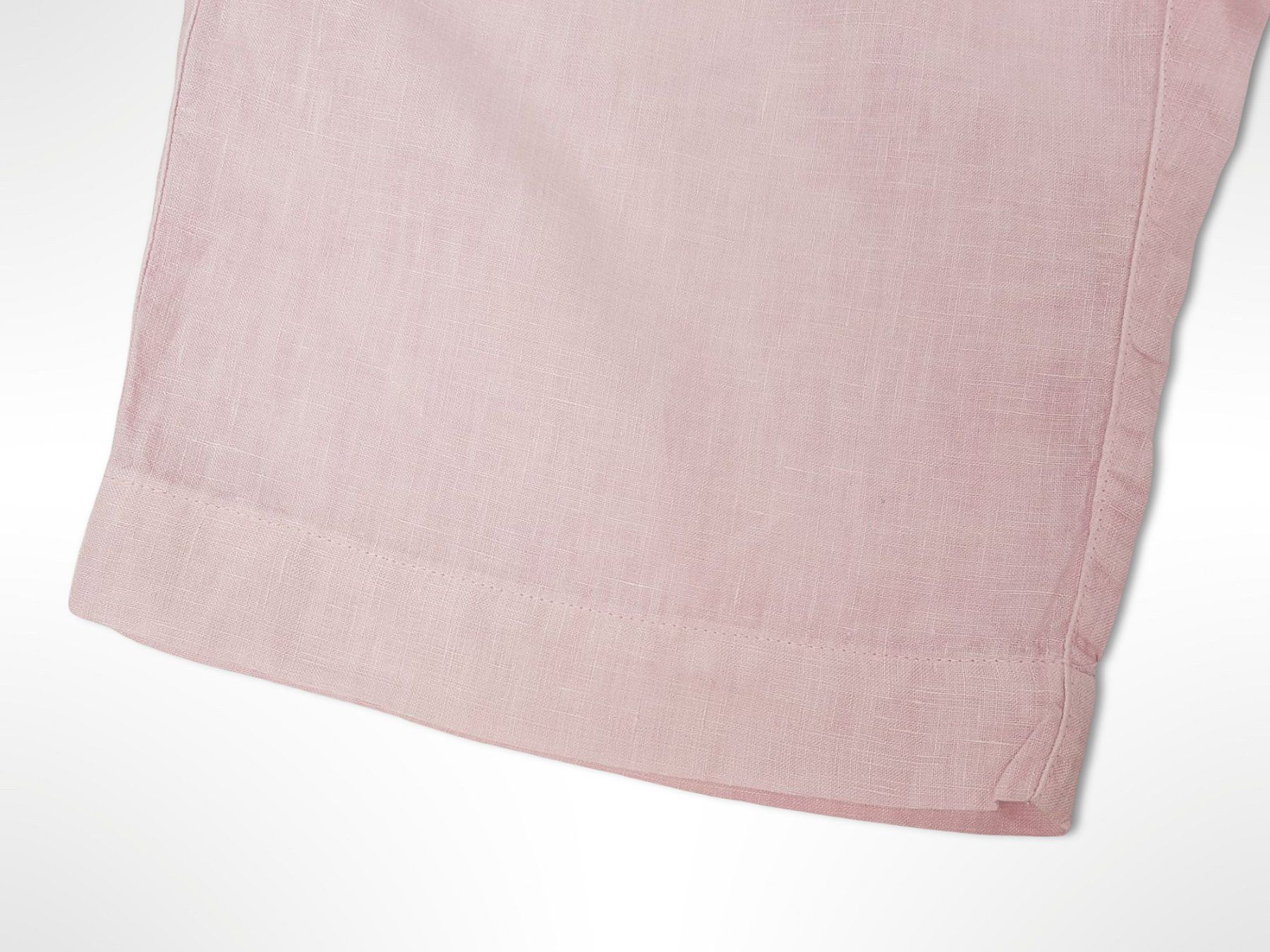 Pantaloni: Leinenhose kurz Rosa – Usato da Suhr venduto da Restwert_Suhr 6