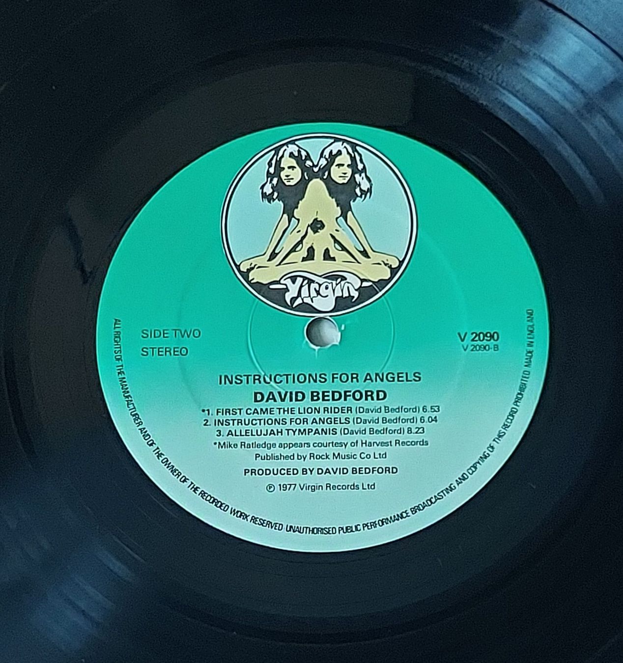 Vinyles: LP - DAVID BEDFORD - INSTRUCTIONS FOR ANGELS – D'occasion à Steckborn par Quo7 2