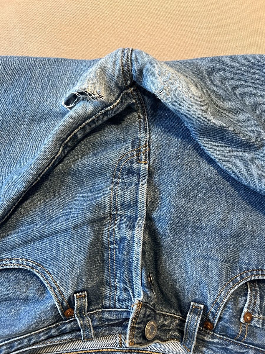 Levi's Jeans: Levis 501 Crop Straight Leg 30x28 – Usato da Rotkreuz venduto da maracaibo1991 3