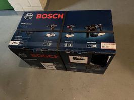 BOSCH Akku-Maschinen-Set 18V 3er Paket CH-Version