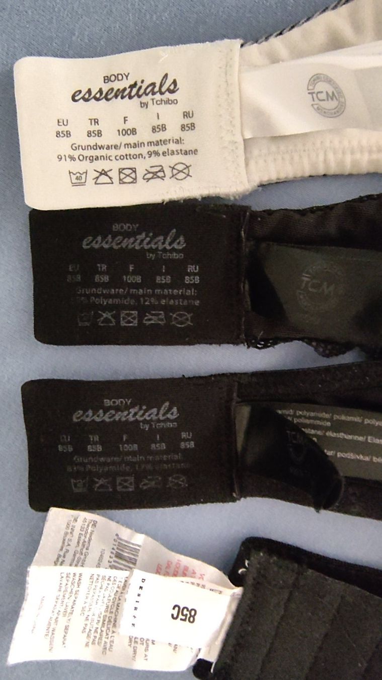Tchibo Autres dessous: BHs, 4 Stück, neu, 85B – Neuf (Voir description) à Sursee par Galway 1