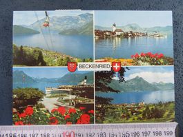 BECKENRIED DAMPFSCHIFFE LUFTSEILBAHN ONW AK