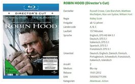 ROBIN HOOD (Bluray)