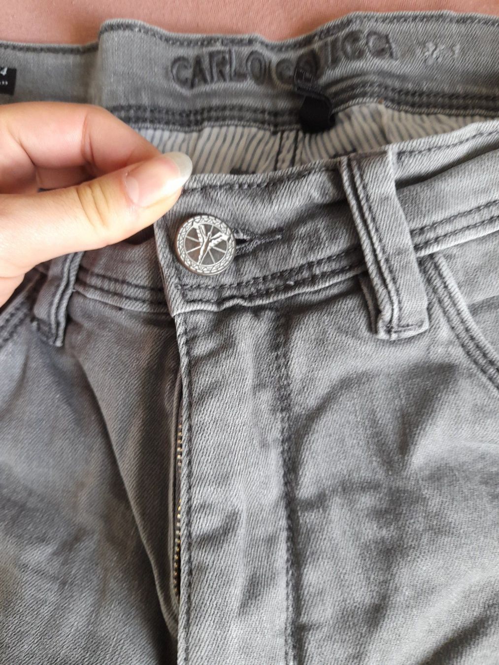Carlo Colucci Jeans: Carlo colucci jeans grau – Nuovo e nell'imballaggio originale da Gwatt (Thun) venduto da B.D.999 2