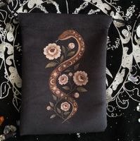 Beutel Säckli Hülle für Tarot Karten Edelsteine Wicca Motiv