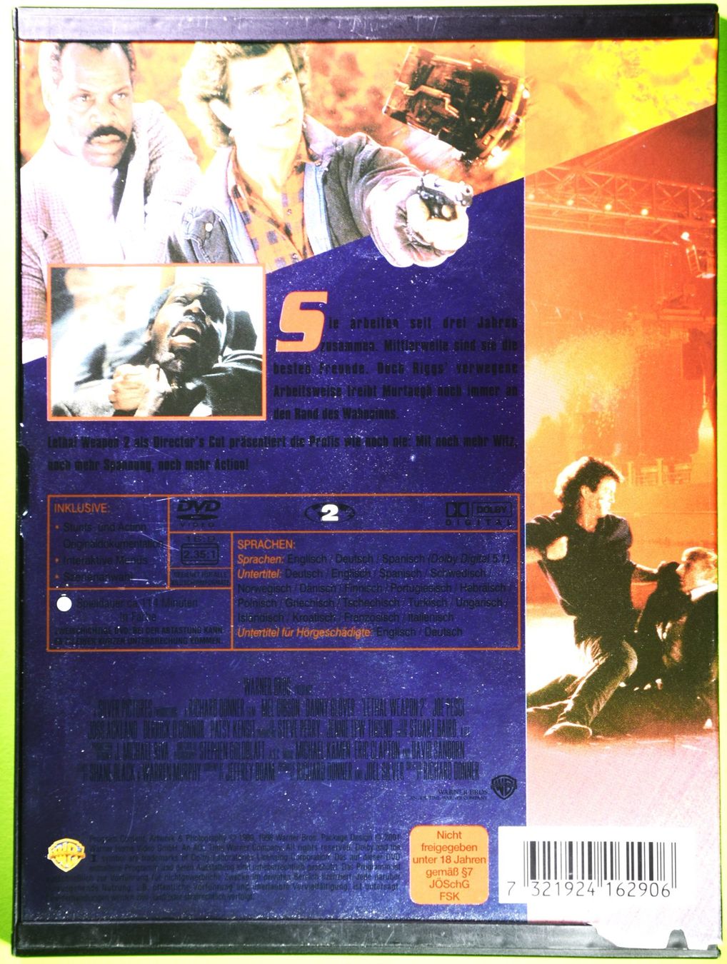 Tutti i DVDs: LETHAL WEAPON 2 / BRENNPUNKT L.A. / DIRECTORS CUT ! – Nuovo (secondo la descrizione) da Luzern venduto da piro12 1
