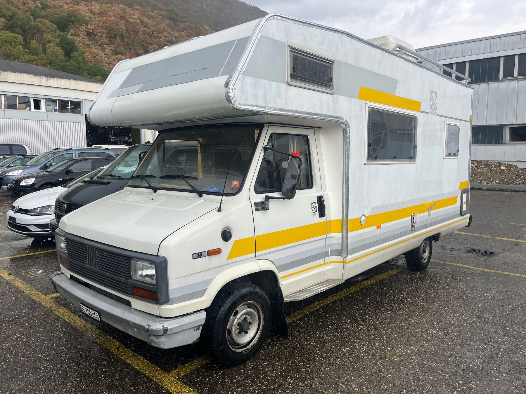 Fiat Camping Fahrzeuge: Fiat Ducato 280/14 Camper – Defekt aus Sutz von oli838