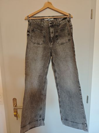 Jeans grau Riverisland