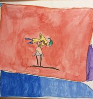 Originales Kunstwerk zu verkaufen! Abstrakte Malerei.