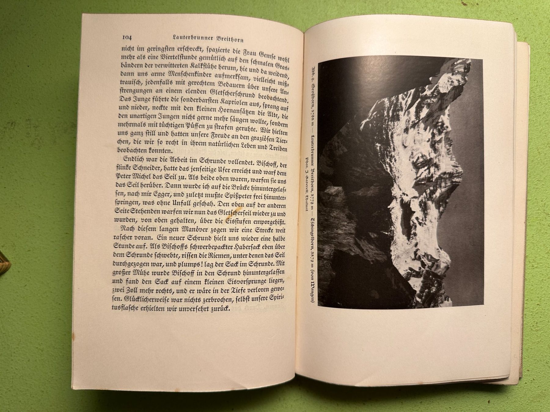 Libri: Edmund von Fellenberg: Der Ruf der Berge. – Usato da Zürich venduto da allp 5