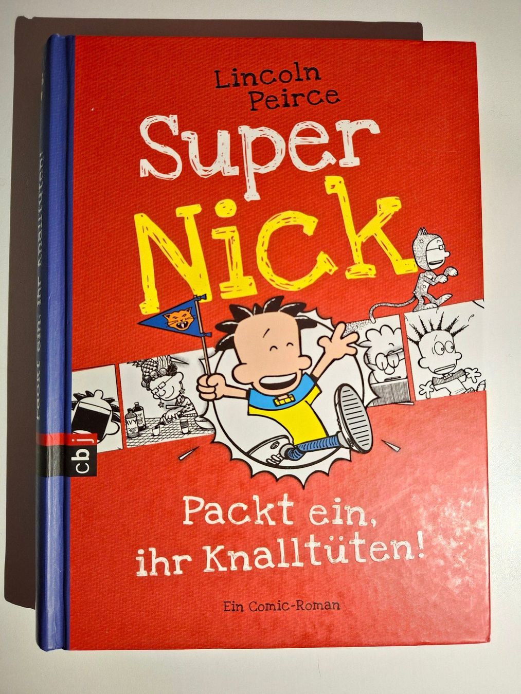 Libri: Super Nick - Packt ein, ihr Knalltüten! Comic-Roman! – Usato da Dietikon venduto da Buchantiqdietikon