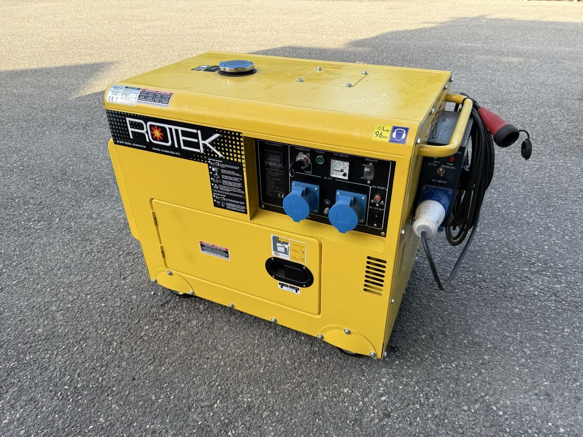 Generatori di corrente: Leistungsstarker Rotek Diesel Stromgenerator – Nuovo (secondo la descrizione) da grosswangen venduto da Poliniman0