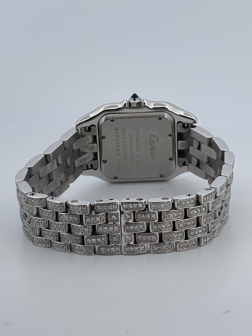 Cartier Orologi: Cartier Panther Medium Iced Out - WSPN0007 – Usato da Wettingen venduto da eleganceshop 5