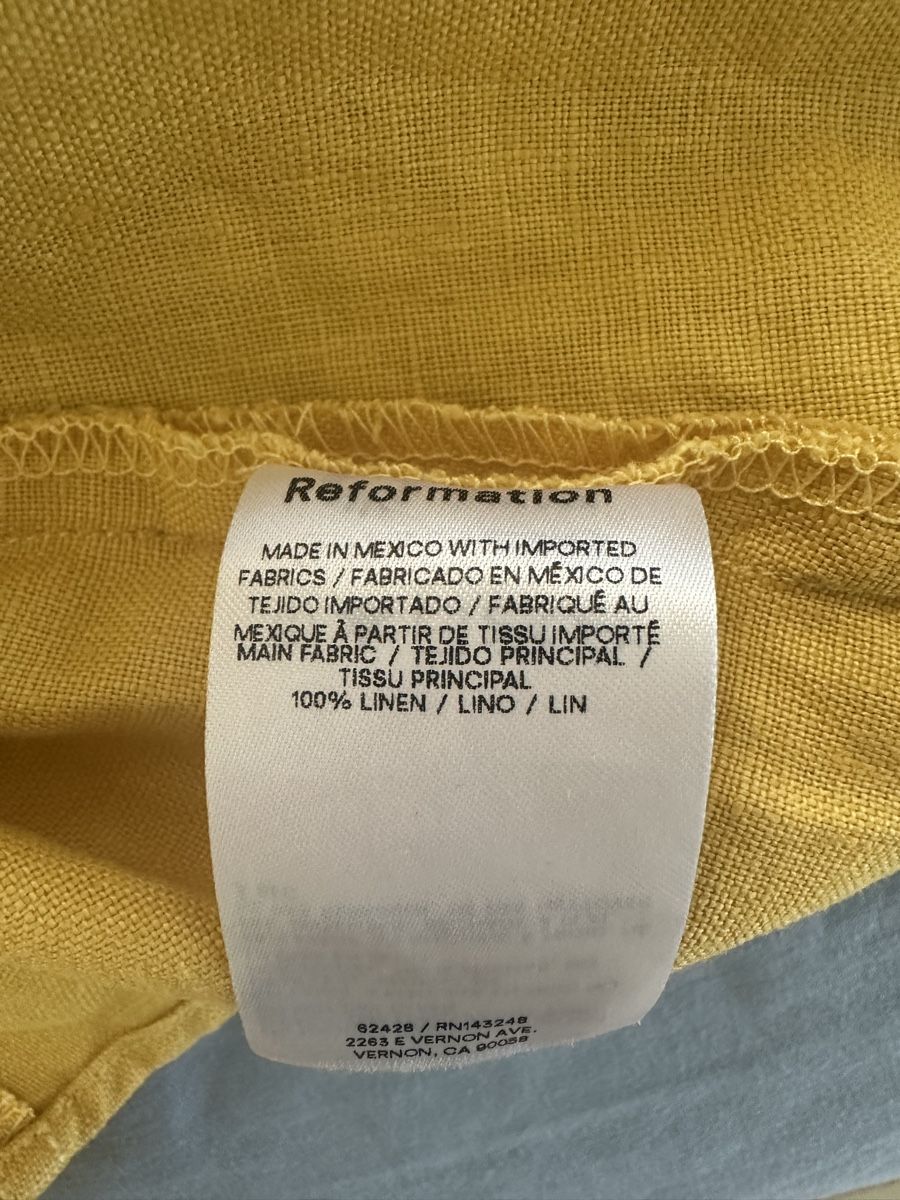 Reformation Vestiti: Robe en lin Reformation – Usato da Genève venduto da AuTuMnLoveR 5
