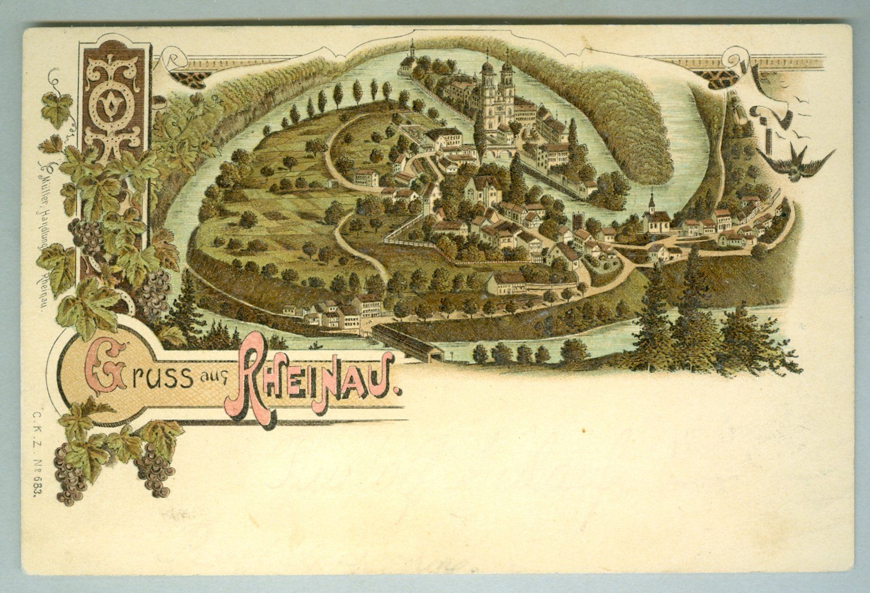 Cartoline postali: 1898 Schweiz AK Kt ZH – Usato da Zürich venduto da yago-rot