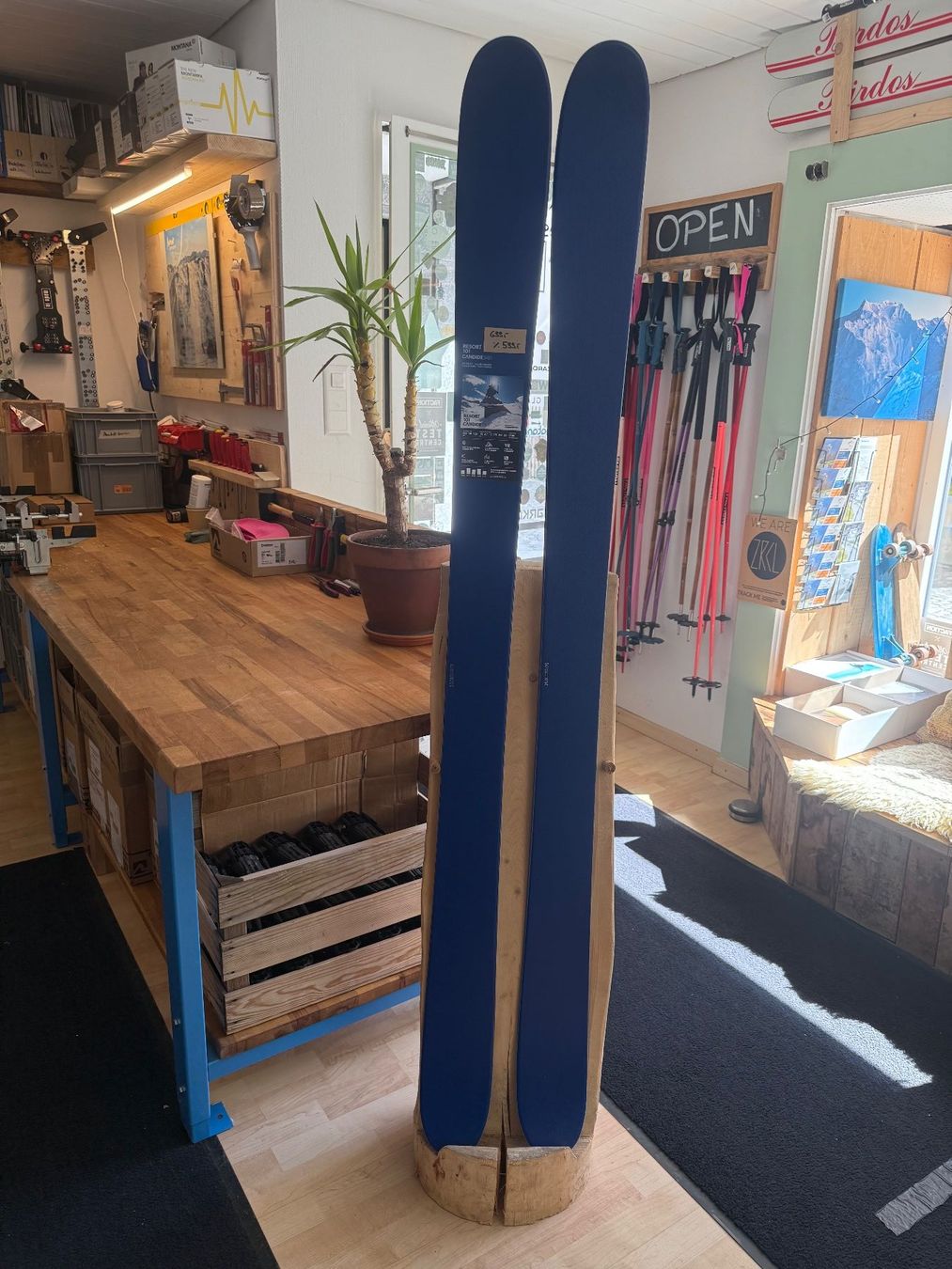Sci: Candide Skis Resort101 173cm – Nuovo e nell'imballaggio originale da Andermatt venduto da Made_In_Andermatt
